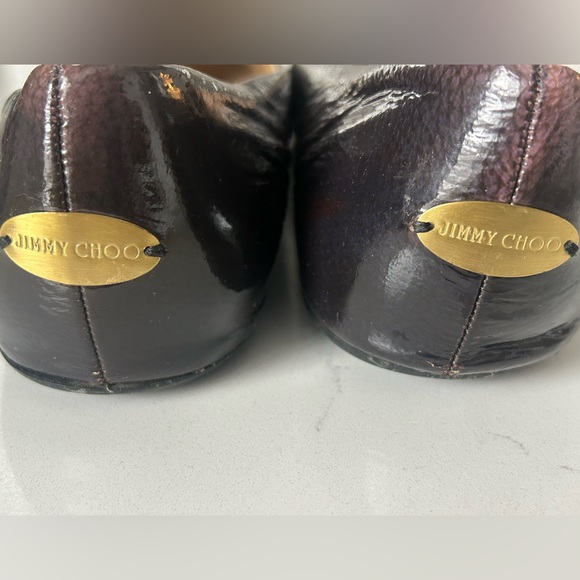 Jimmy Choo ballet flats purple size 39 - Picture 8 of 10